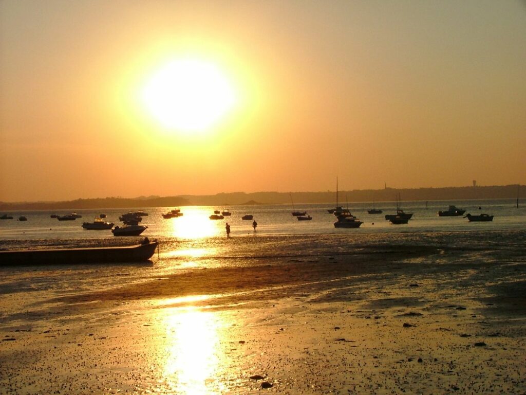 Coucher de soleil à Plouézec