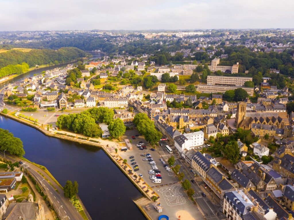 Vue panoramique Lannion