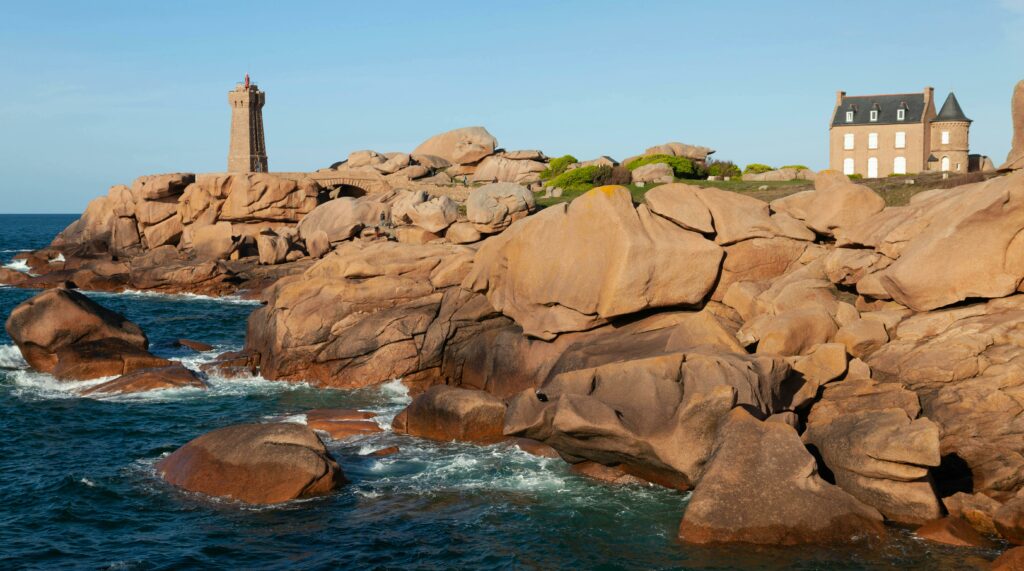 La côte de Granit Rose à Perros-Guirec